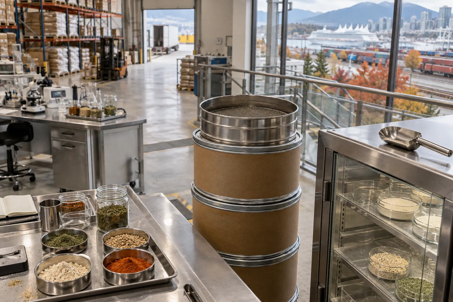 Food Ingredient & Nutritional Raw Material Distributors in Vancouver